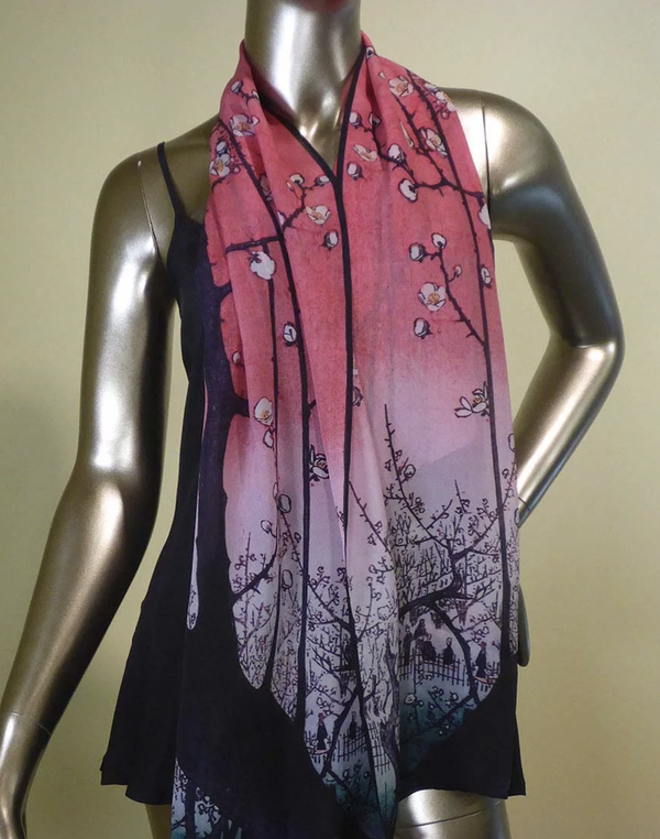 Views Of Edu Silk Scarf