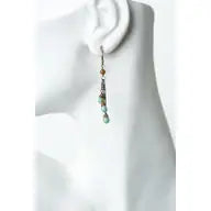 Briolette Czech Glass Earring