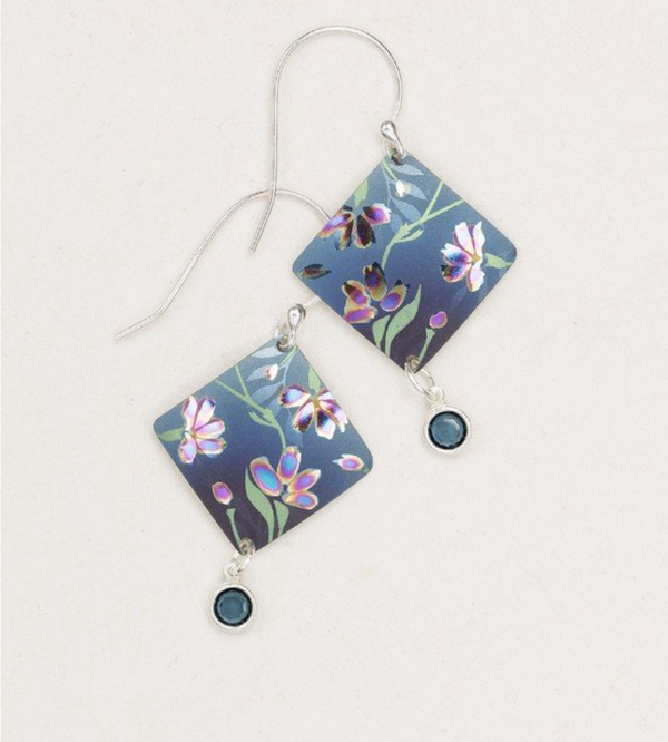 Blue Sonnet Earring