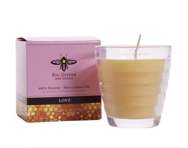 Love Beeswax Boxed Glass