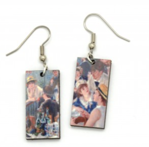 Renoir Boating Party Earrings