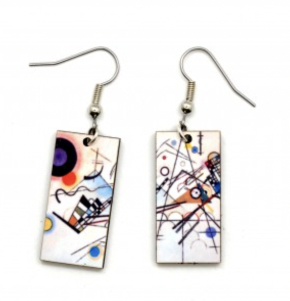 Kandinsky Composition Earrings