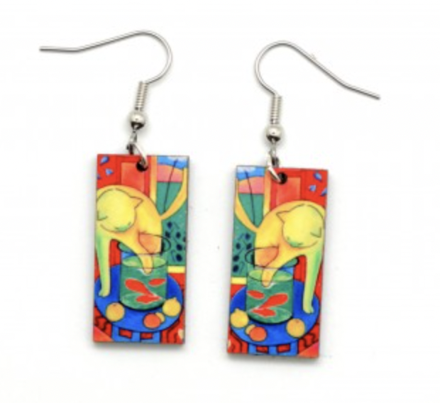 Matisse Cat Earrings