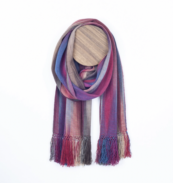 Red Denim Organic Bamboo Scarf