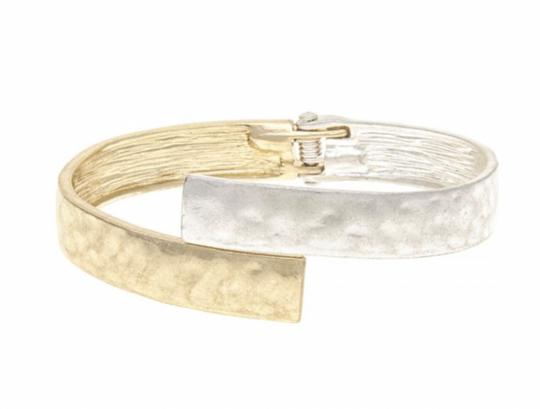Two Tone Bypass Bracelet