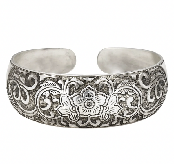 Morning Glory Cuff Bracelet