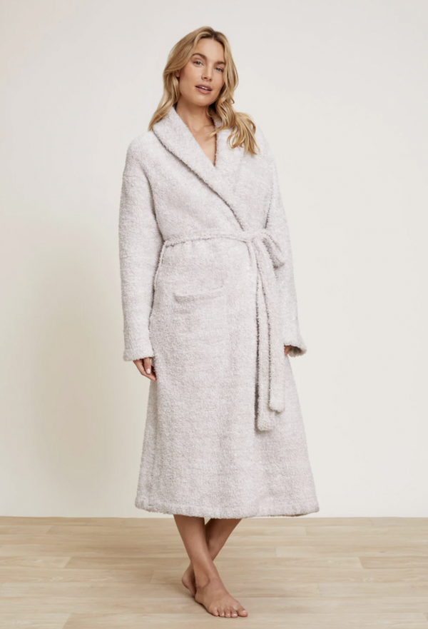 Stone Heathered Robe