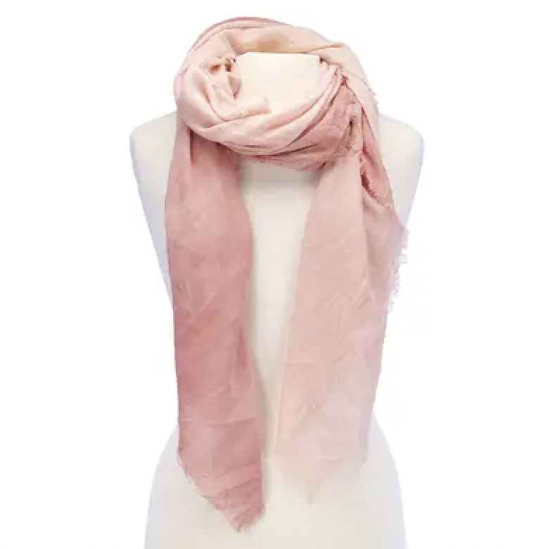 Coral Ombre Scarf