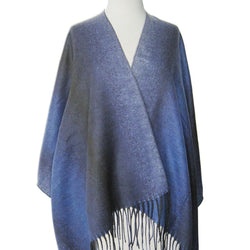 Blue Soft Poncho