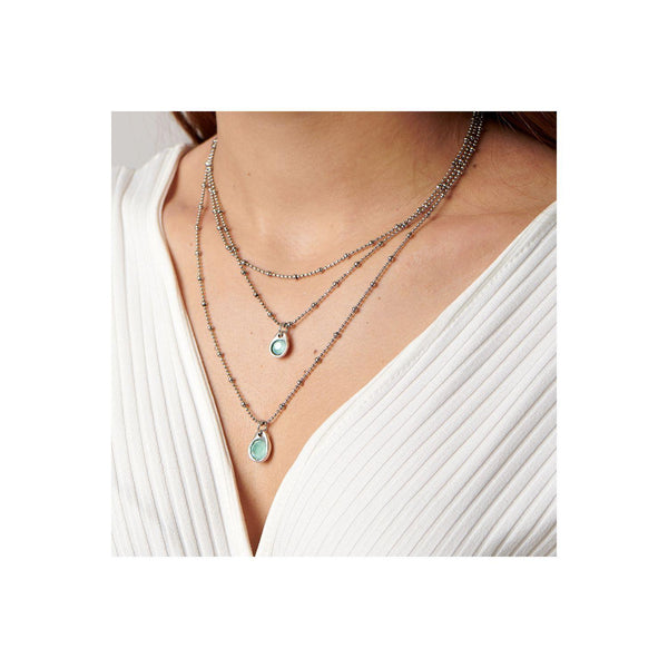 Double Swarovski Crystal Necklace