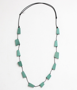 Aqua Geo Necklace