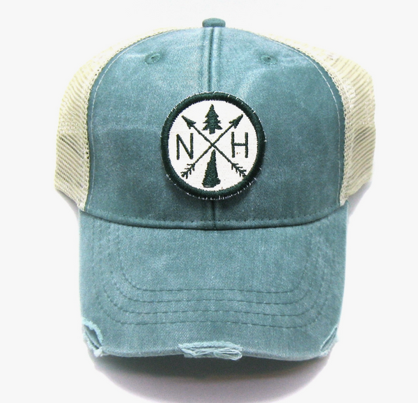 New Hampshire Patch Trucker Hat