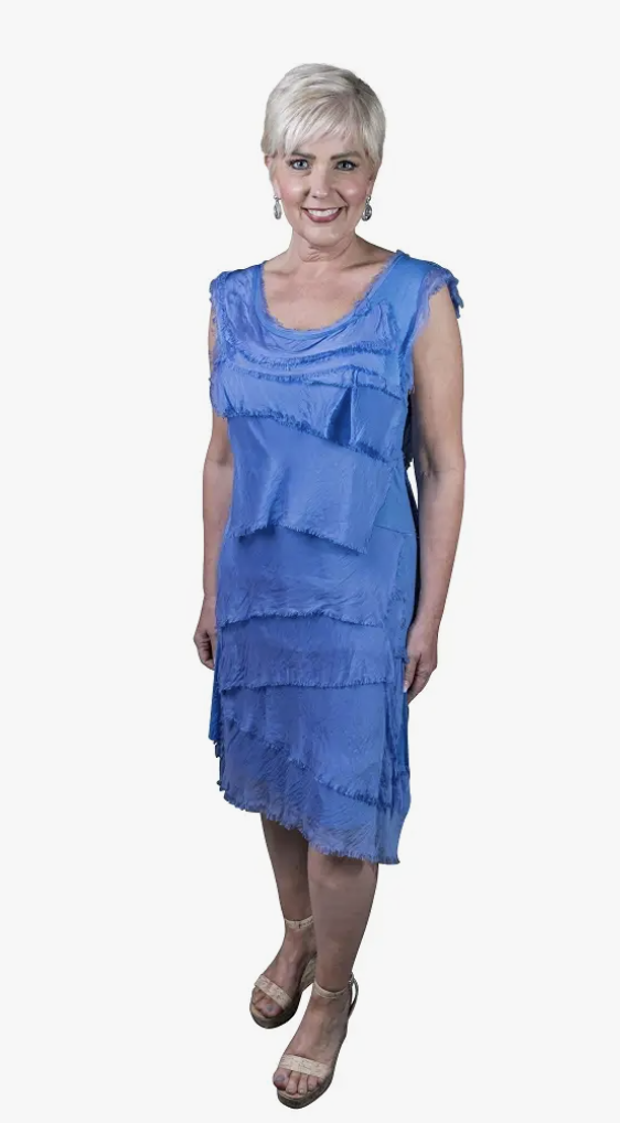 Periwinkle Tier Dress