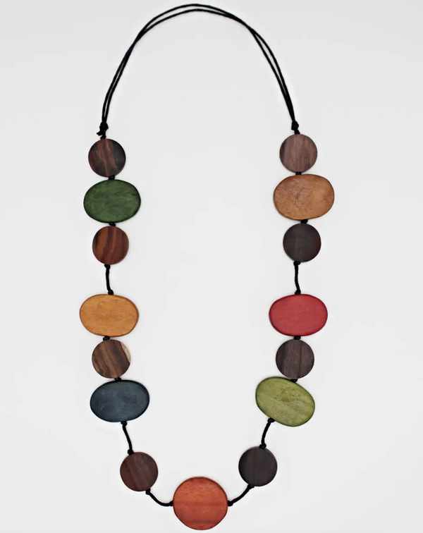 Wood Multi Necklace