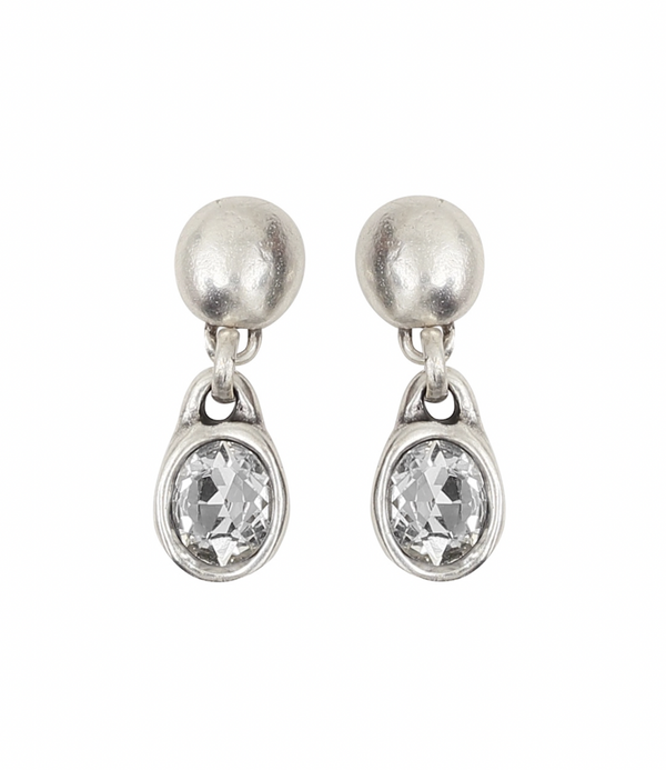 Clear Crystal Earring