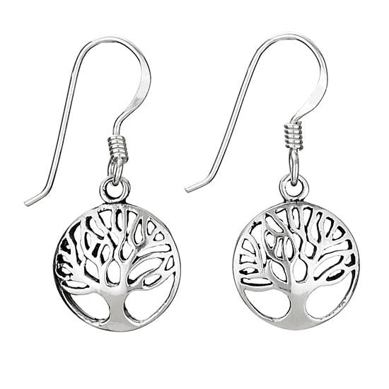 Pleasing Tree Silver Earring
