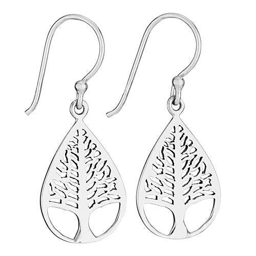 Tree of Life Tear Earring