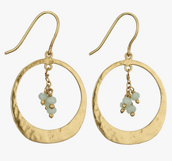 Chalcedony Goddess Earrings