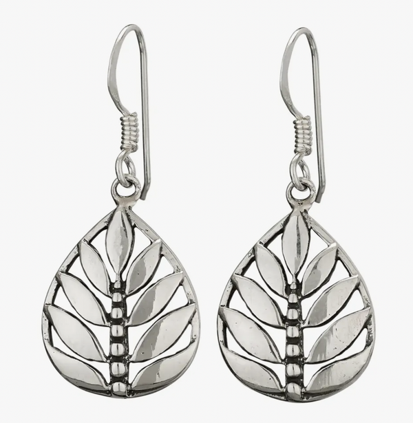 Sweet Fern Sterling Silver Earring