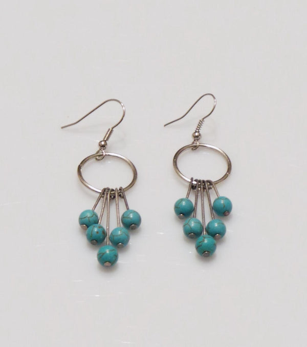 Turquoise Drops Earrings