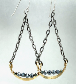 New Moon Earrings