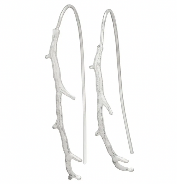 Sterling Branches Earring