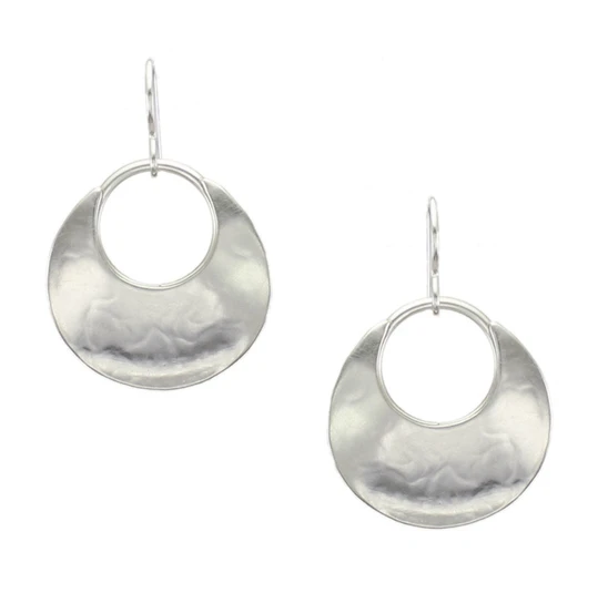 Hammer Crescent Earring