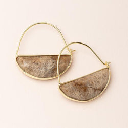 Fossil Prism Earring