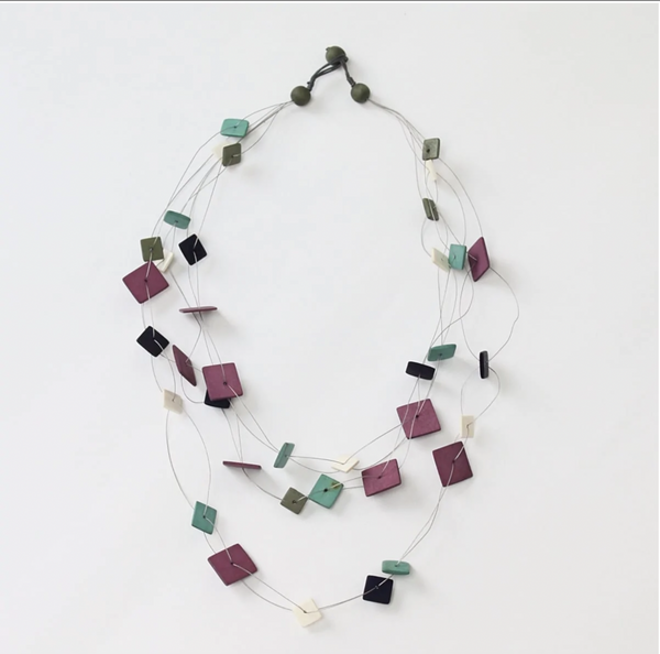 Lilac Multi Elisa Necklace