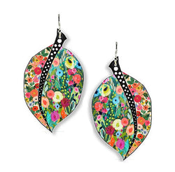 Floral Leaf Earring