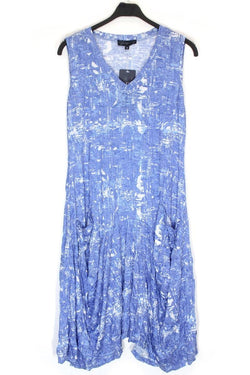 Blue Fusion Pocket Dress