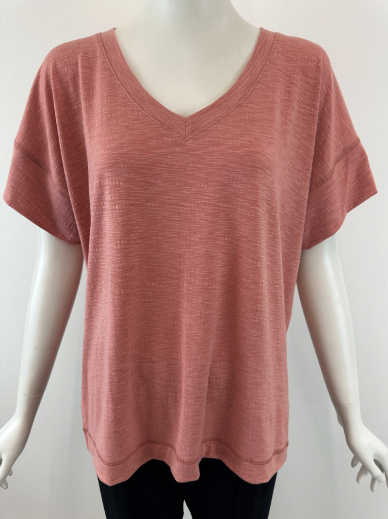 Ginger Soft V-Neck Tee