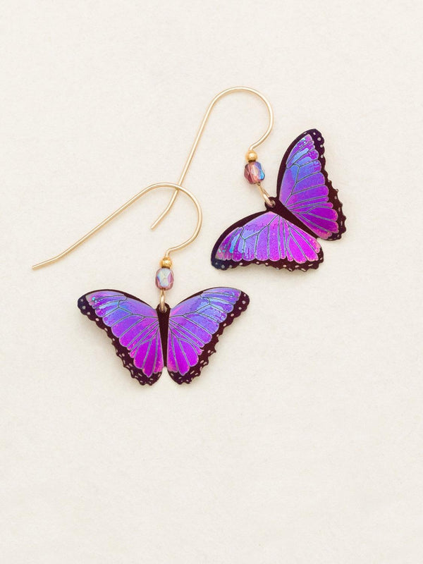 Ultra Violet Bella Butterfly Earring