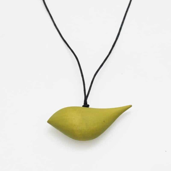 Lime Bird Necklace