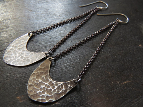 Brass Pendulum Earring