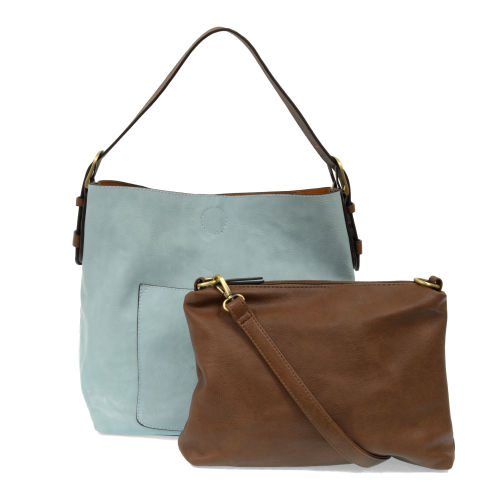 Blue Sugar 2 in 1 Hobo Handbag