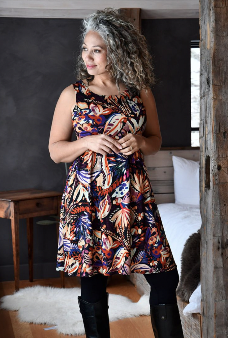 How To Style A Swing Dress - The Frugal Fashionista