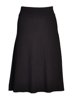 Black Mid Skirt