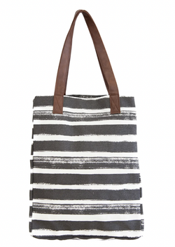 Stripes Market Tote