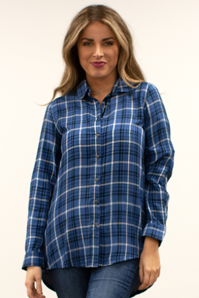 Plaid Velvet Shirt