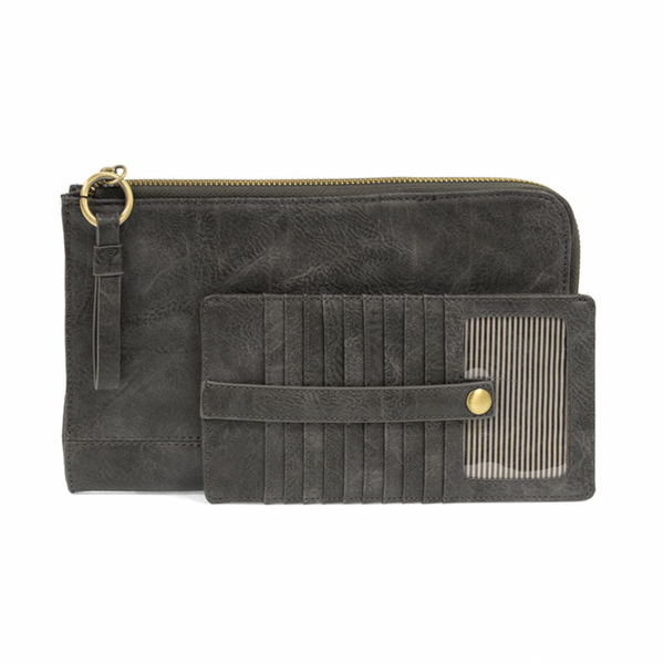 Gray Wristlet & Wallet