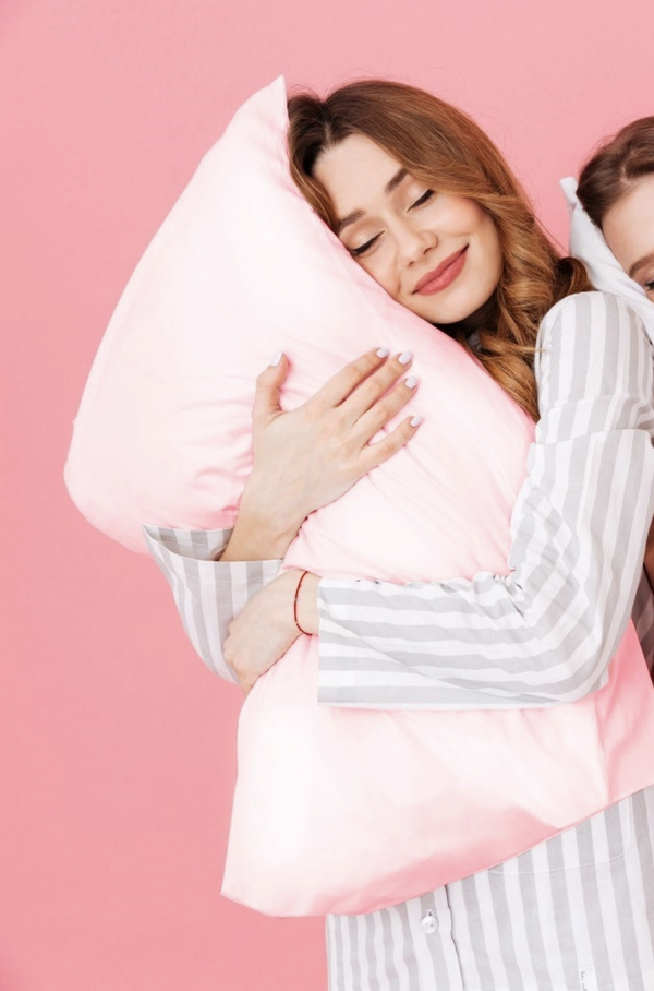 Pink Satin Pillowcase