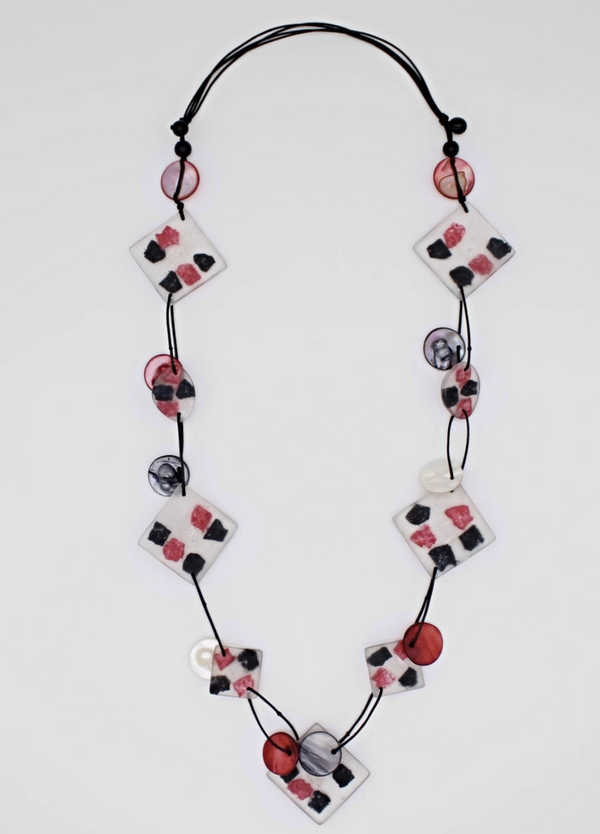 Red Petula Necklace