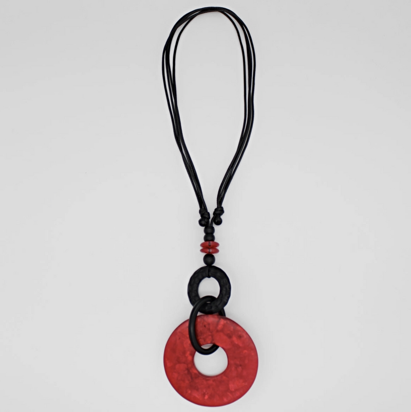 Riviera Red Link Pendant