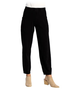 Solid Black Pocket Pant