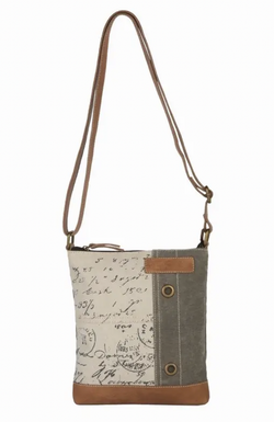 Script Crossbody Bag