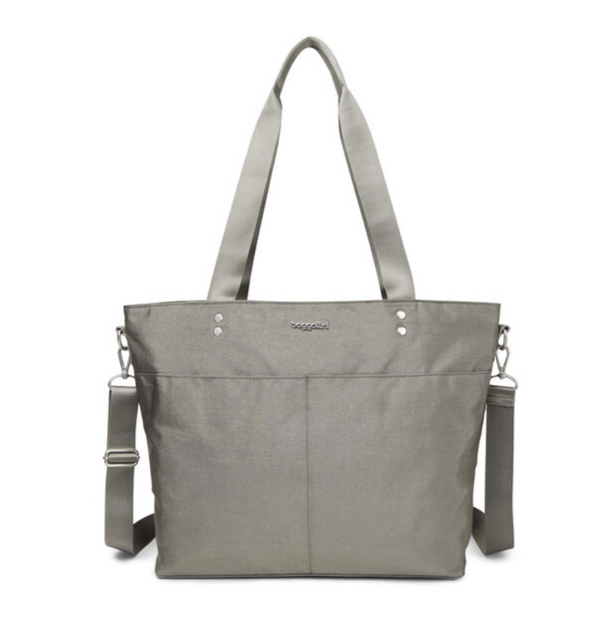 Sterling Silver Carryall Tote Bag