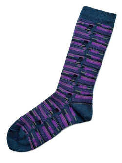Mod Stripe Alpaca Socks
