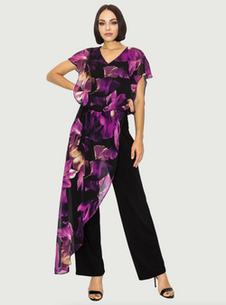 Orchid Overlay Jumpsuit