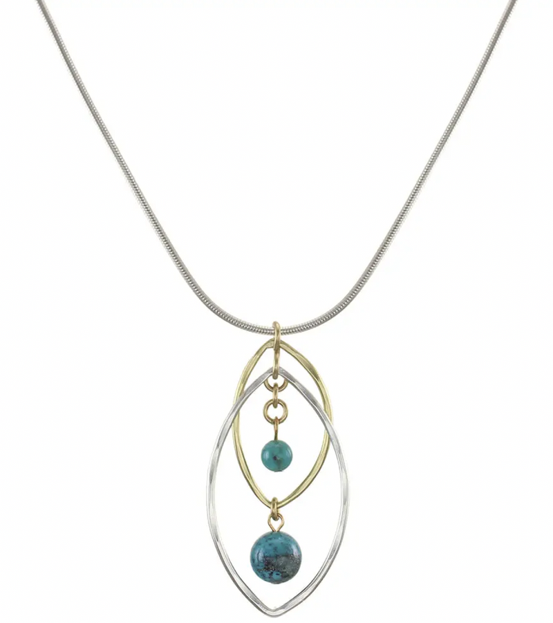 Turquoise Orbs Necklace